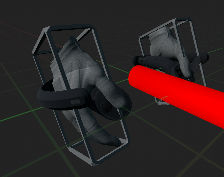 Calibration VR Open XR Device