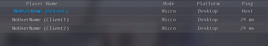 New Users Board Screen
