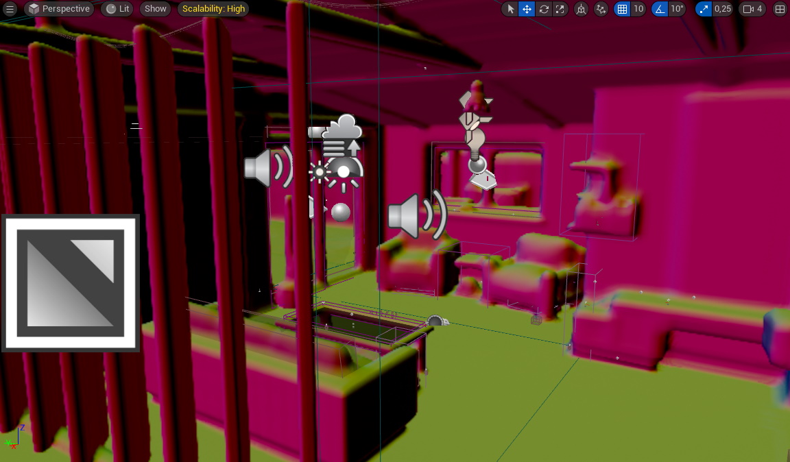 Mesh Distance for Lumen use